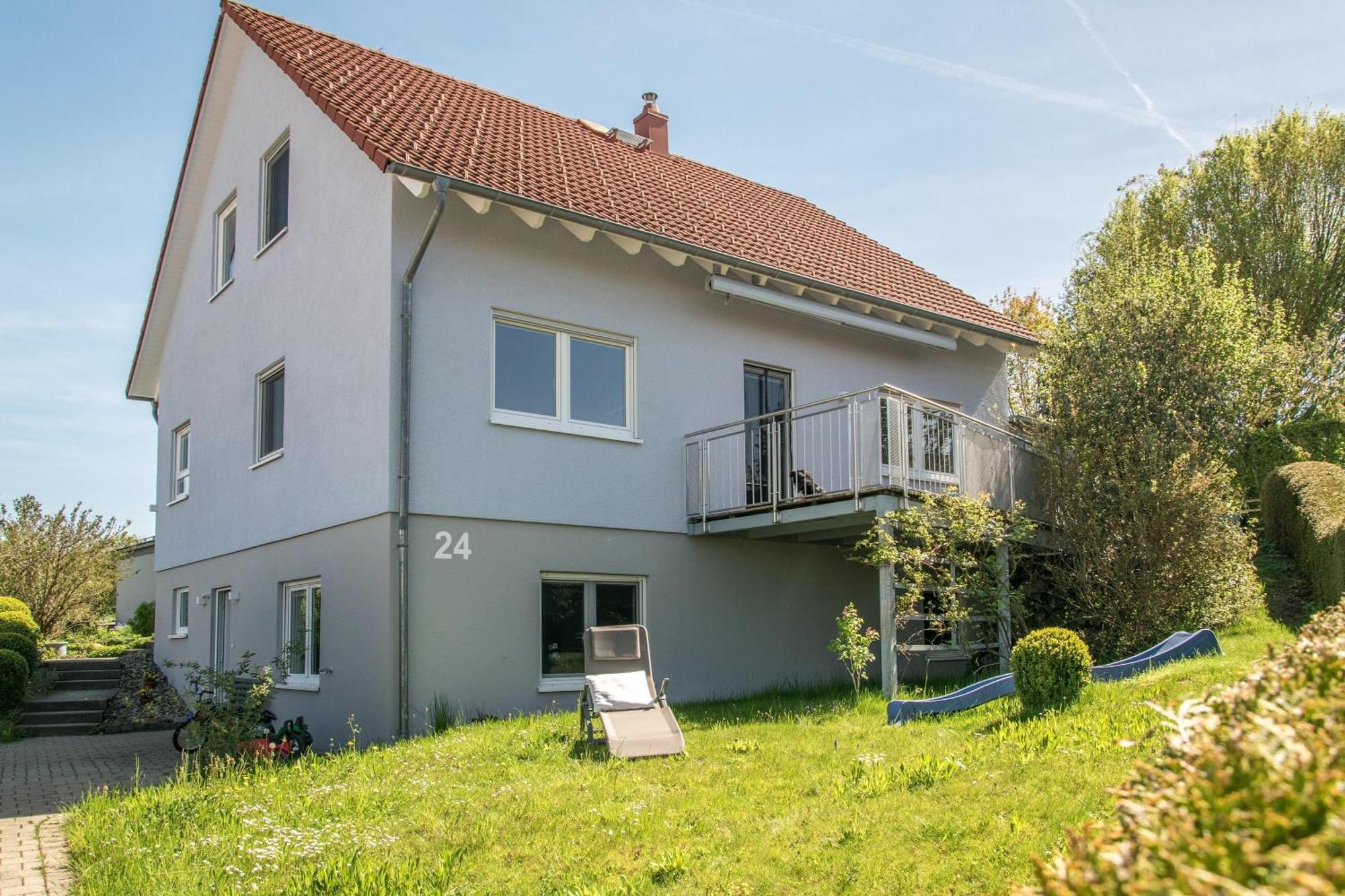 Ferienwohnung "Urlaub Bei Lina" Hergatz Exterior foto